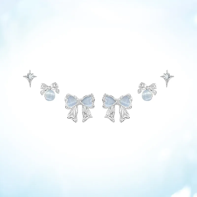 WINGSTOP Alloy Stud Earrings Women's-2