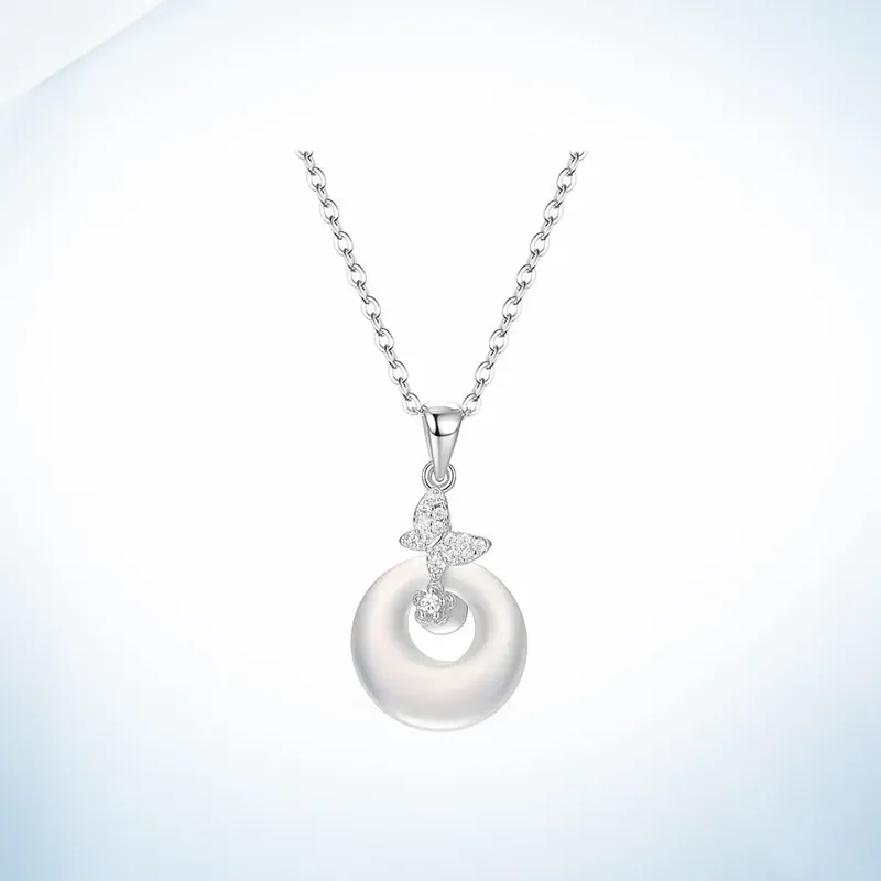 WINGSTOP Chalcedony Jade Necklaces Women's-1