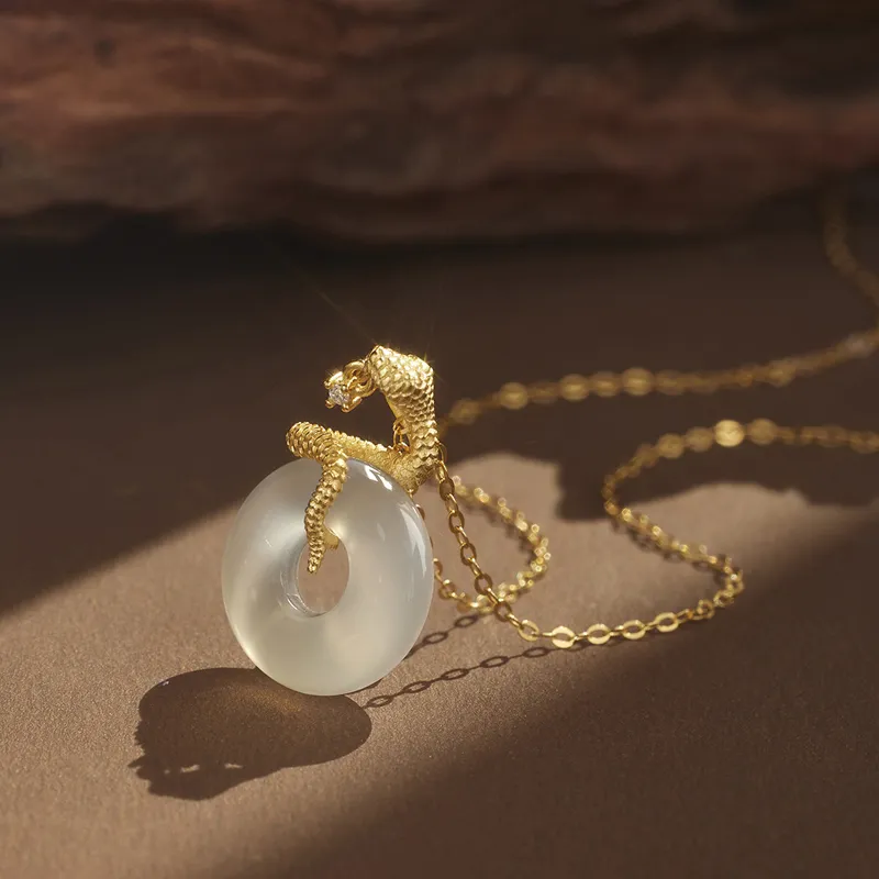 WINGSTOP Chalcedony Jade Necklaces Women's-1
