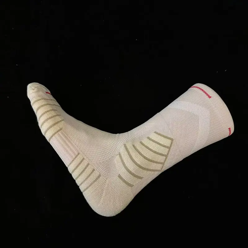 UZPO Basketball Socks Unisex 3 Pack Khaki-1