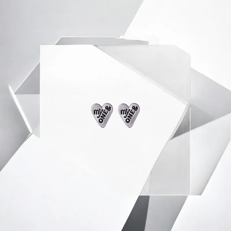 May10th S925 Silver Stud Stud Earrings Women's-3