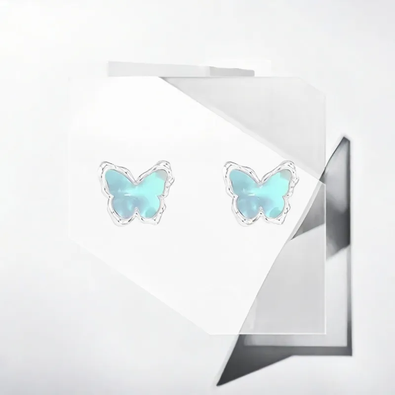 May10th S925 Silver Stud Earrings Women's-4
