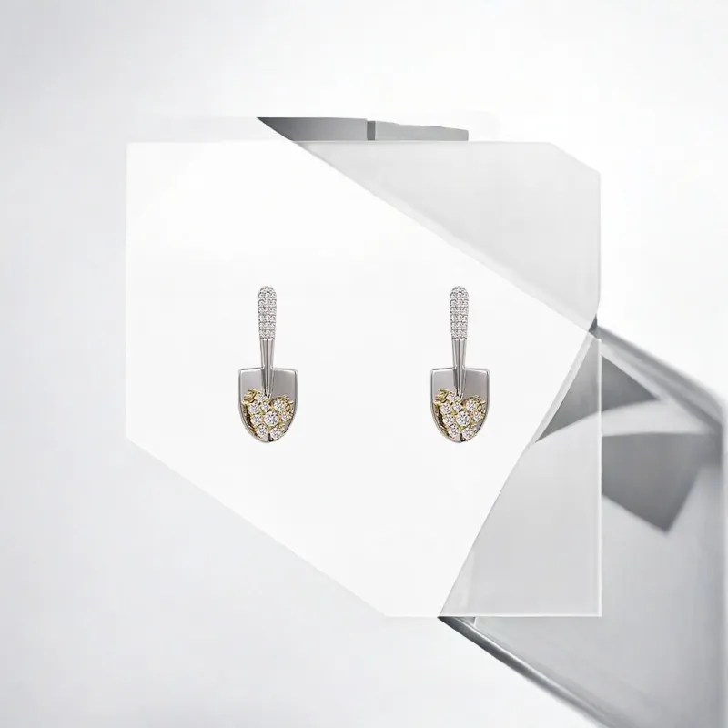 May10th S925 Silver Stud Stud Earrings Women's-2