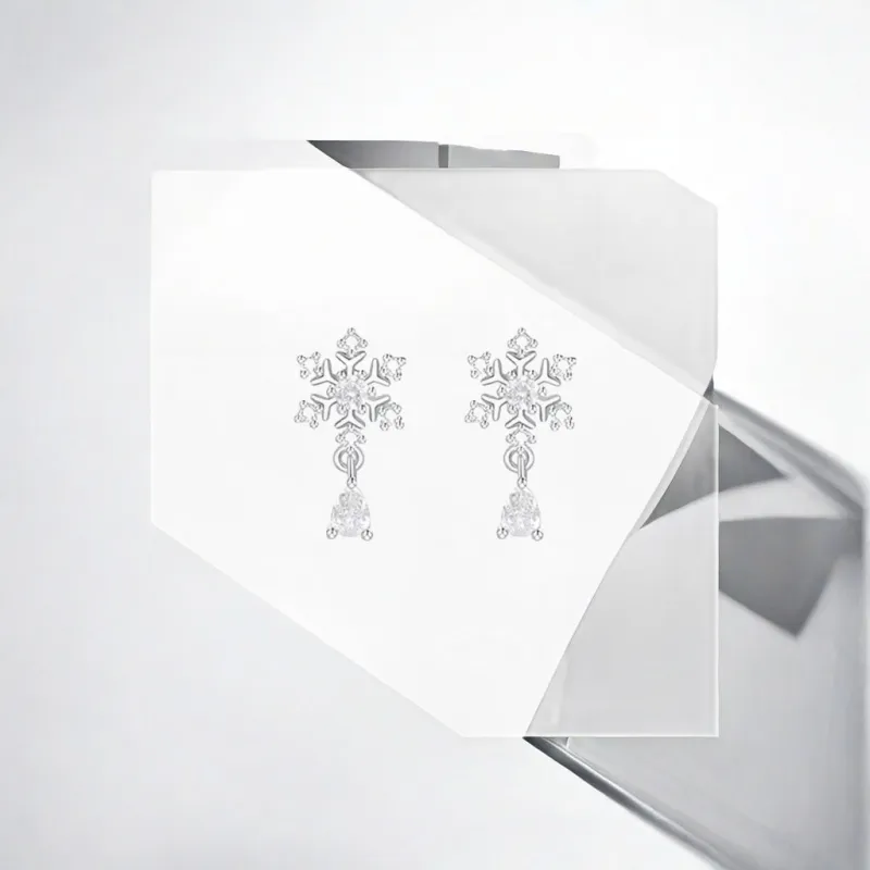 May10th S925 Silver Stud Stud Earrings Women's-2