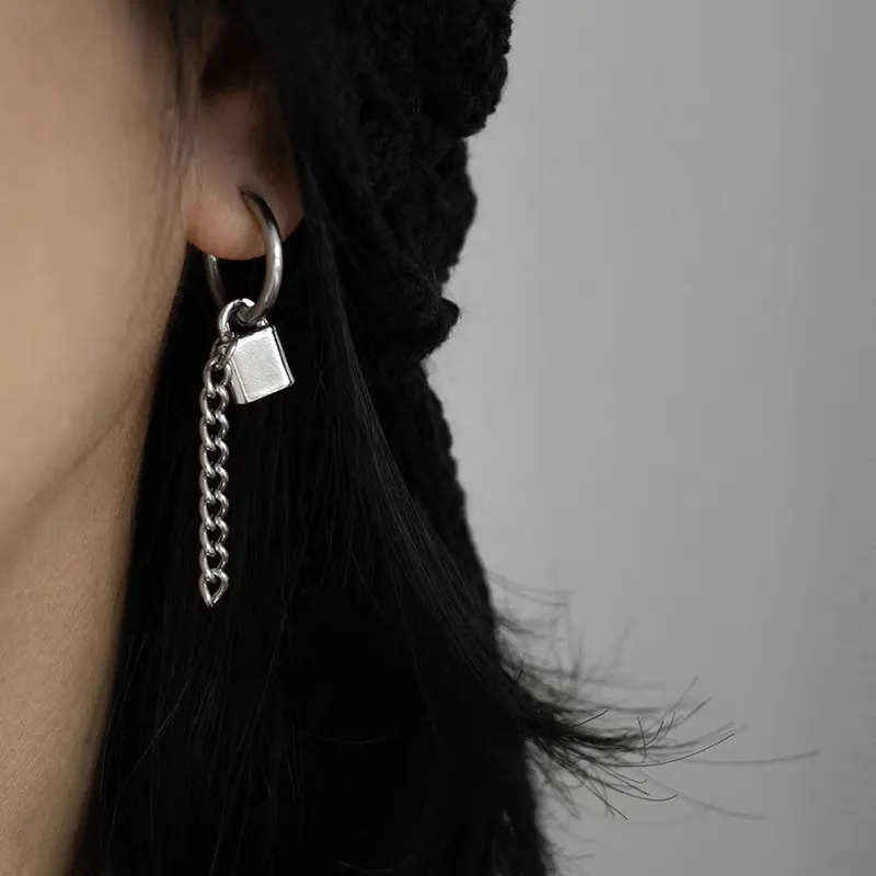 May10th Titanium Steel Earrings Women's-1