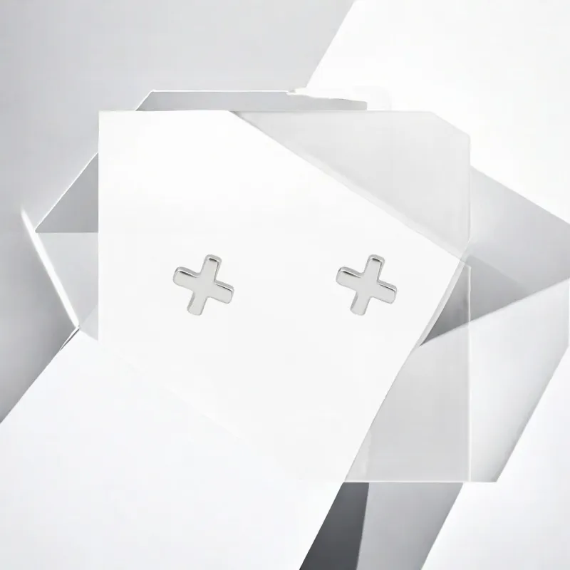 May10th S925 Silver Stud Earrings Women's-3