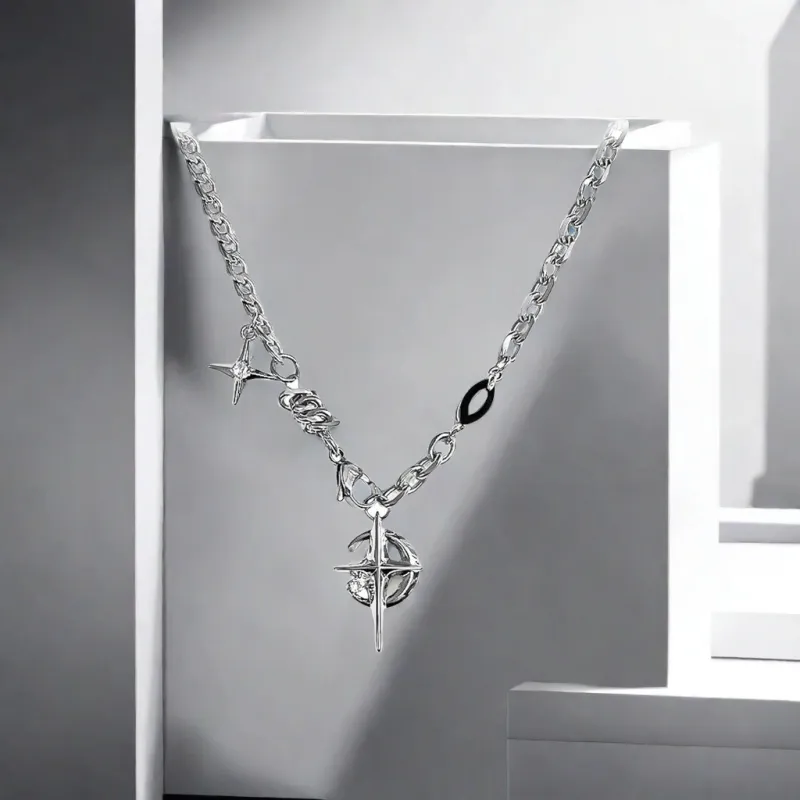 May10th Titanium Steel Necklaces Men's-1