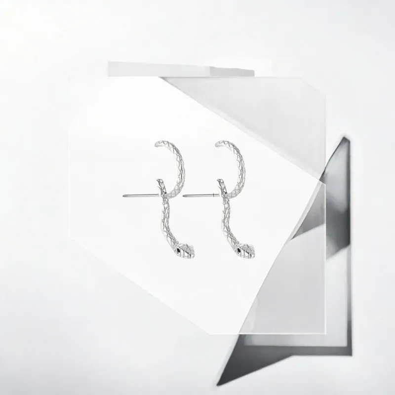 May10th S925 Silver Stud Stud Earrings Women's-3