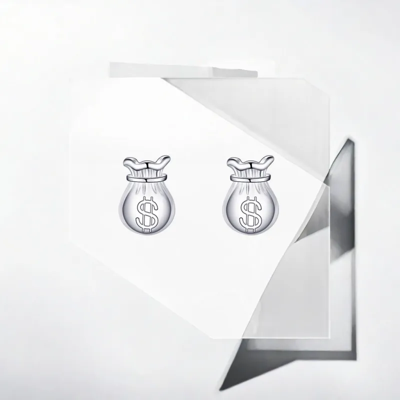 May10th S925 Silver Stud Earrings Women's-4