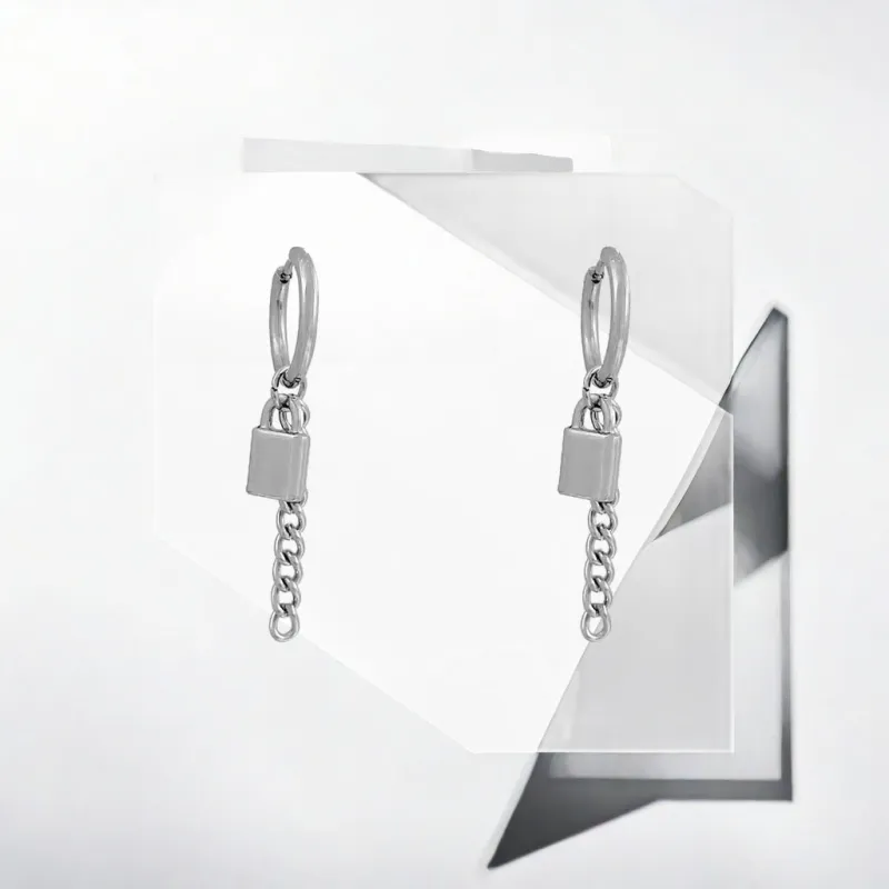 May10th Titanium Steel Earrings Women's-9