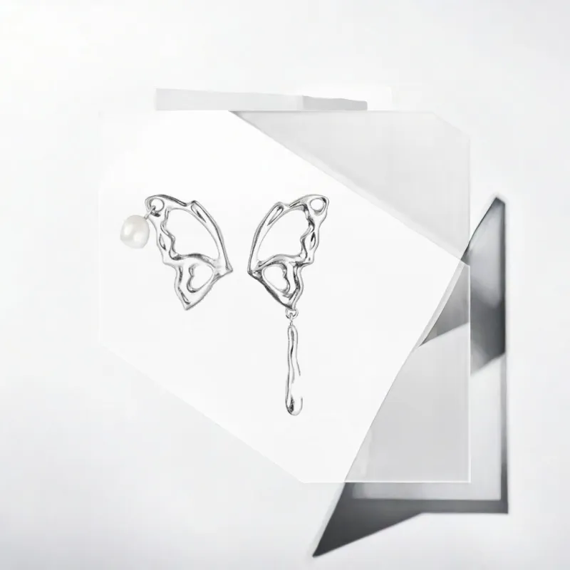 May10th S925 Silver Stud Earrings Women's-5