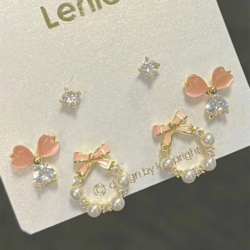 May10th S925 Silver Stud Stud Earrings Women's-6