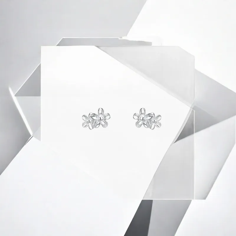 May10th S925 Silver Stud Stud Earrings Women's-3