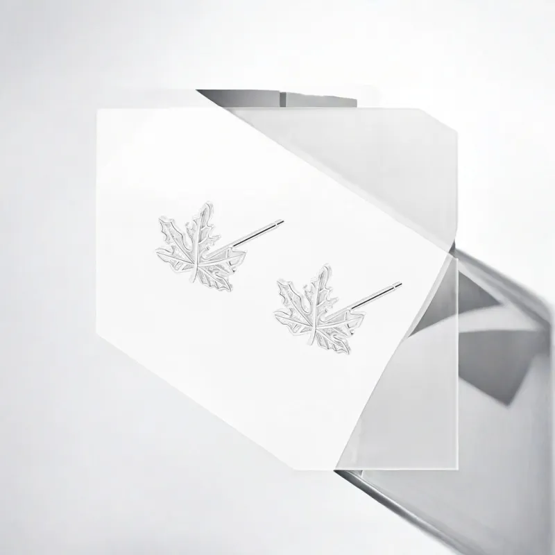 May10th S925 Silver Stud Stud Earrings Women's-2