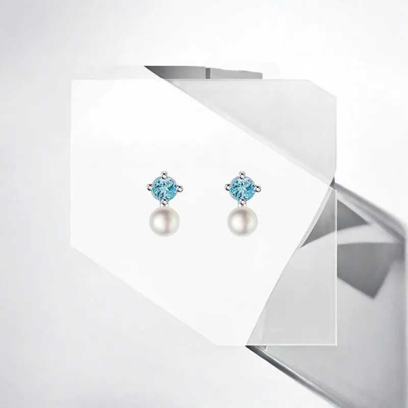 May10th Alloy Stud Earrings Women's-2