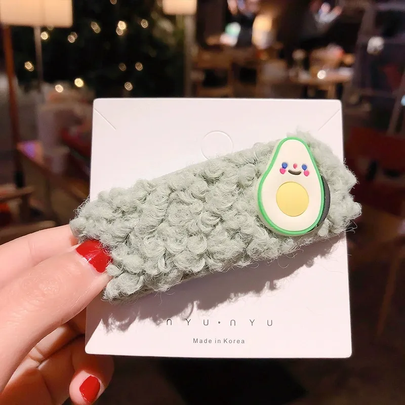 May10th Plush Hair Clips Women's-1