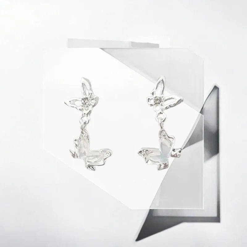 May10th S925 Silver Stud Earrings Women's-4
