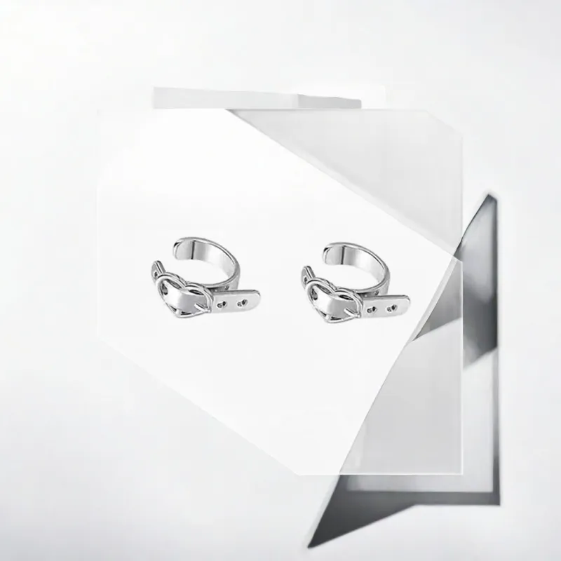 May10th Alloy Clip On Earrings Women's-4
