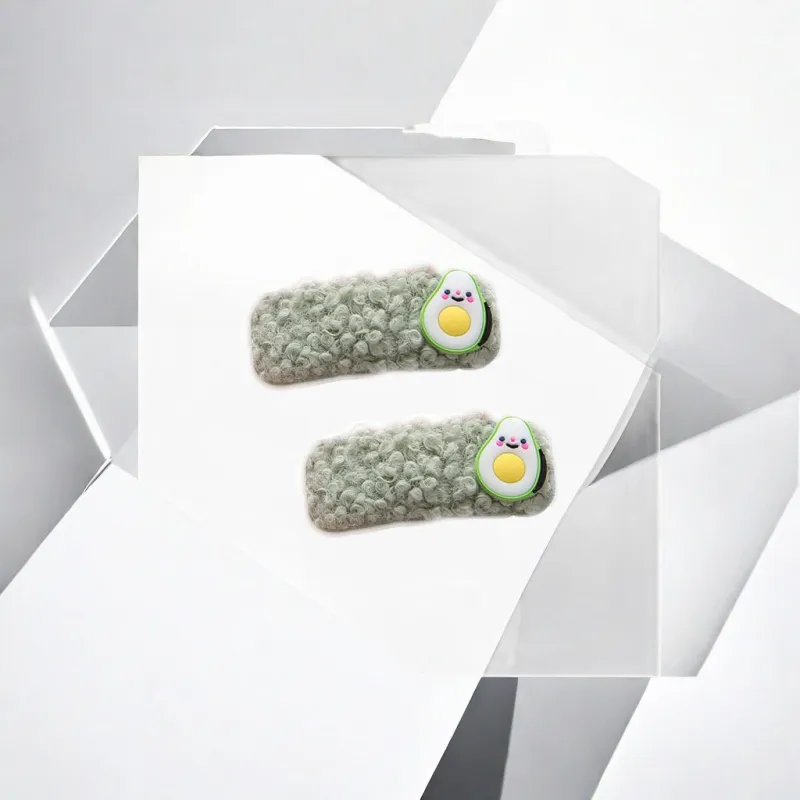 May10th Plush Hair Clips Women's-7