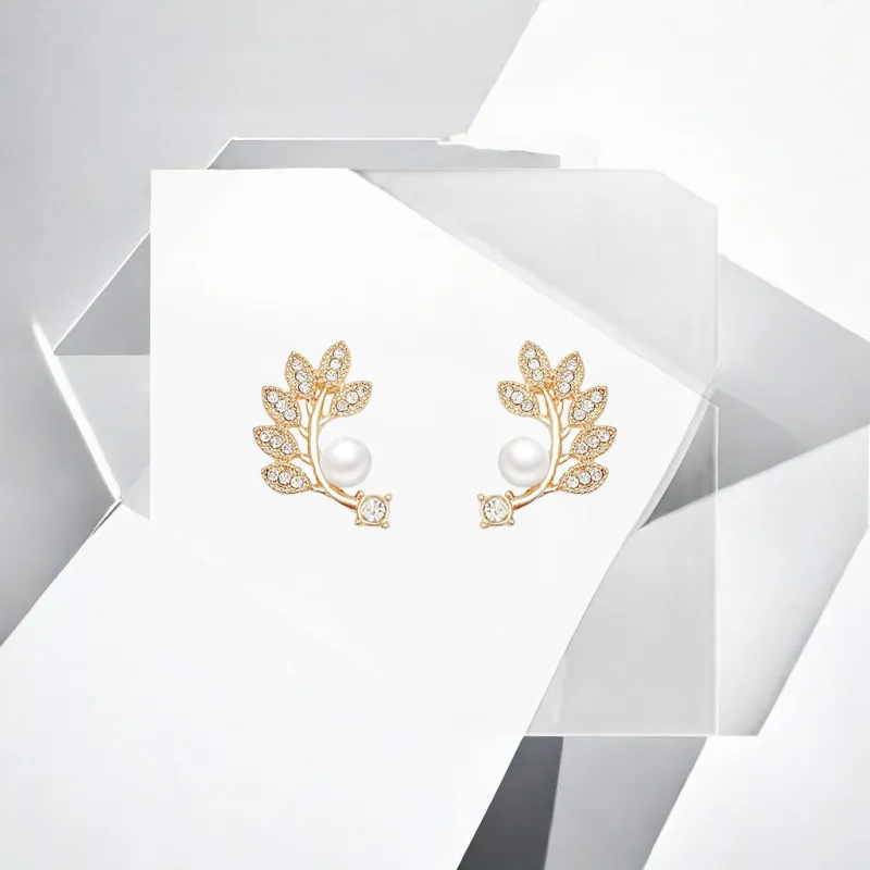 May10th S925 Silver Stud Stud Earrings Women's-2