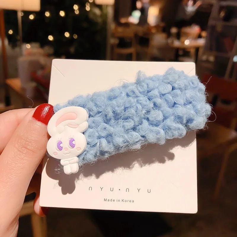 May10th Plush Hair Clips Women's-1