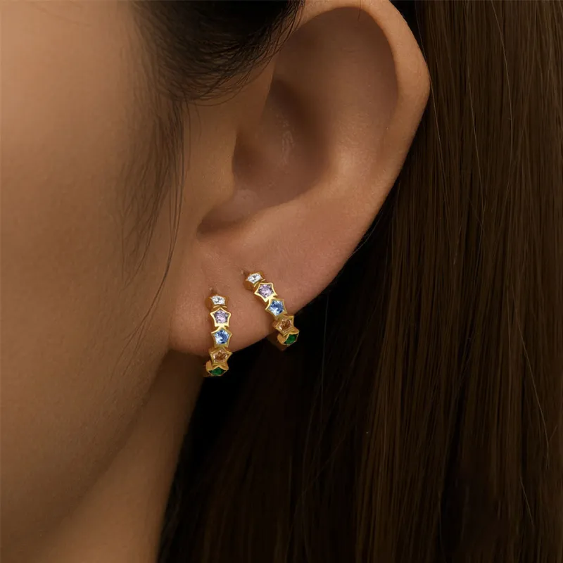 May10th S925 Silver Earrings Women's-1