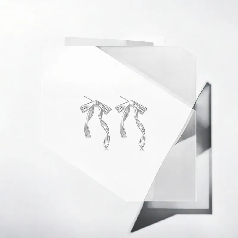 May10th S925 Silver Stud Stud Earrings Women's-3