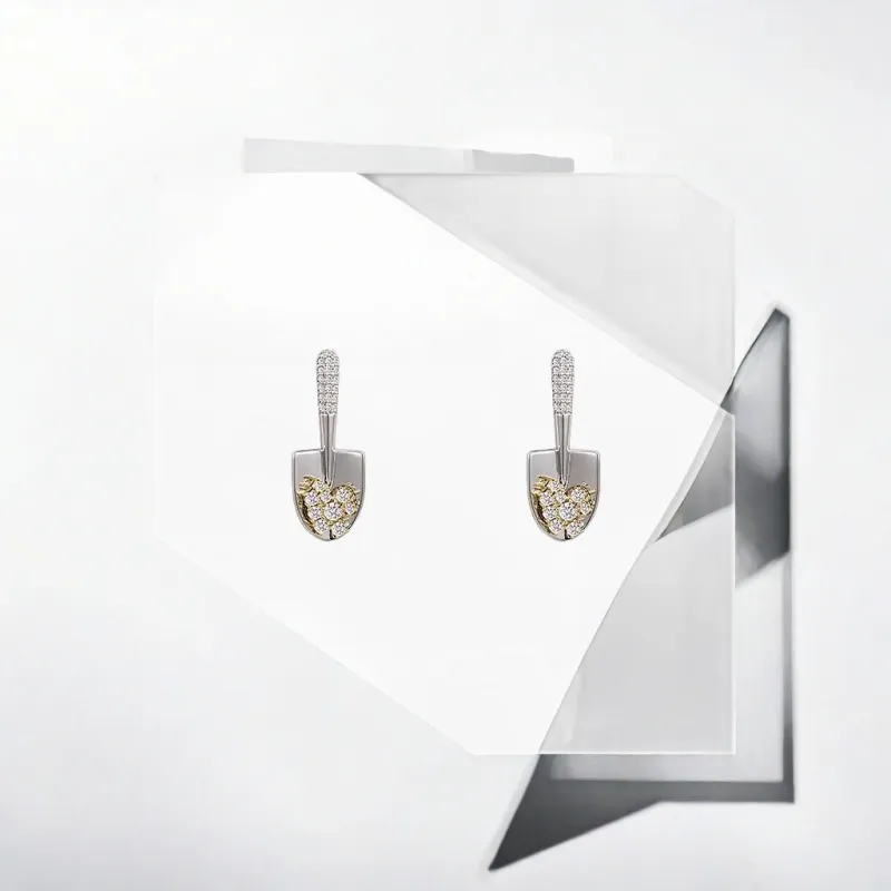 May10th S925 Silver Stud Stud Earrings Women's-4