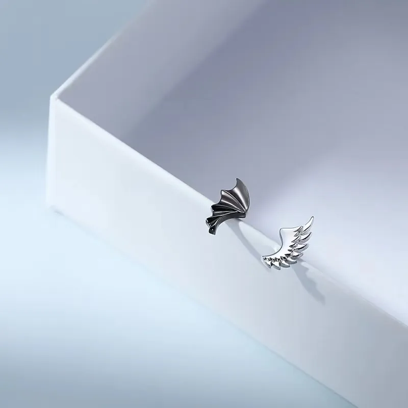 May10th S925 Silver Stud Earrings Women's-1