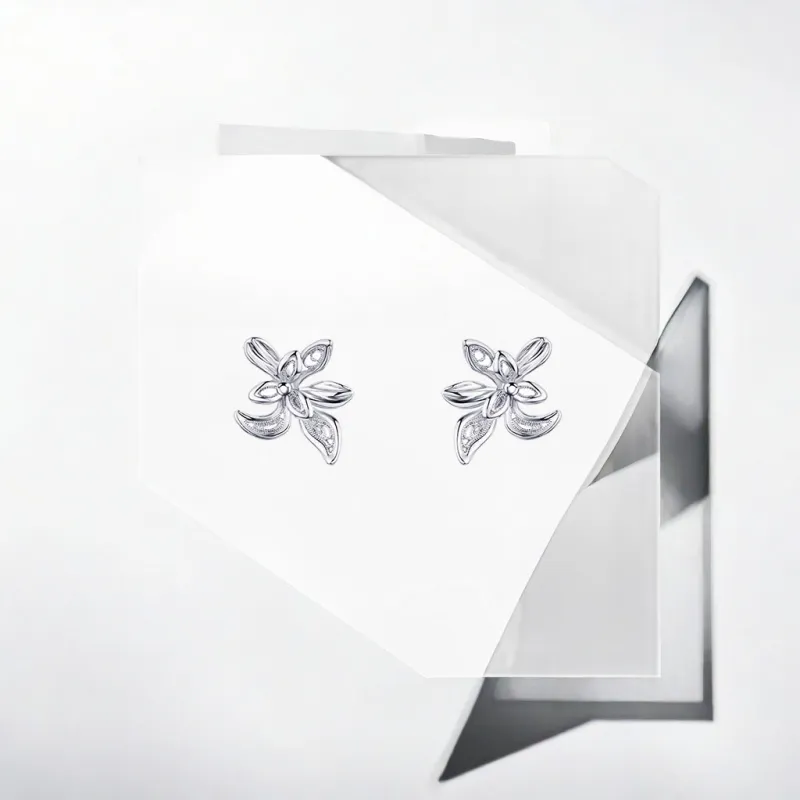 May10th S925 Silver Stud Earrings Women's-4