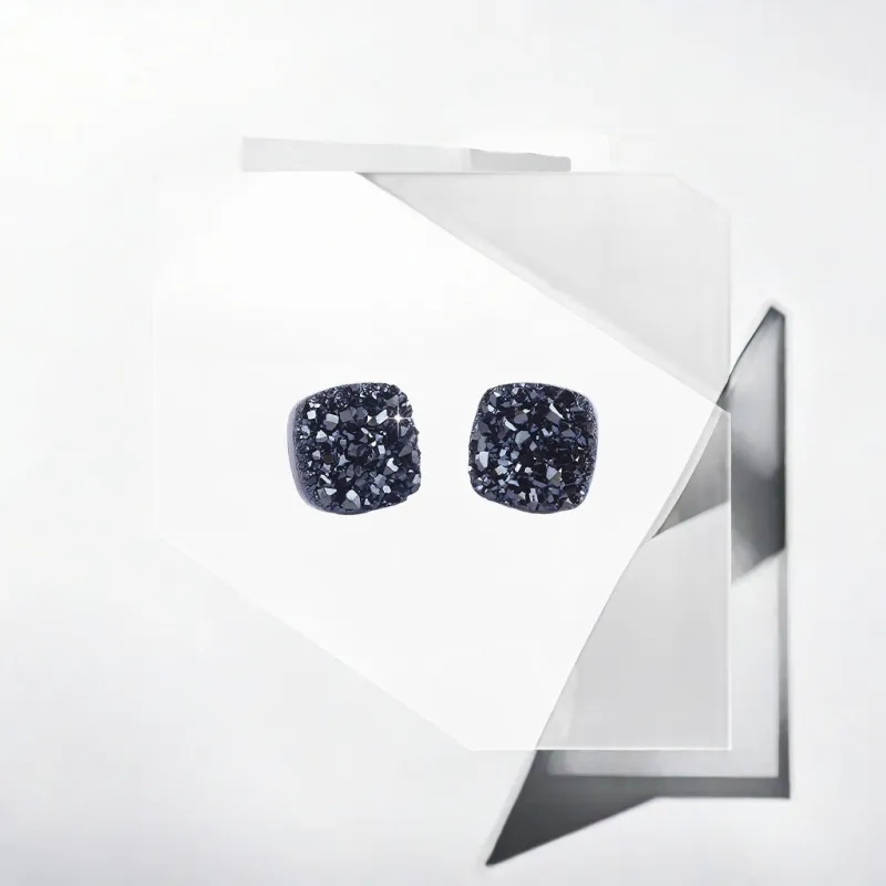 May10th Zircon Clip On Earrings Men's-8
