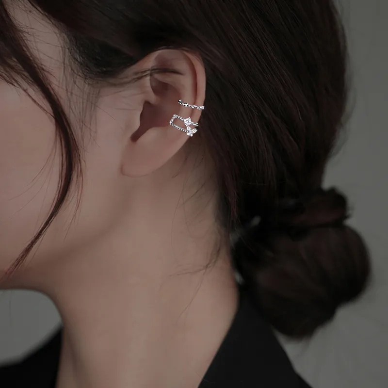 May10th Alloy Clip On Earrings Women's-1