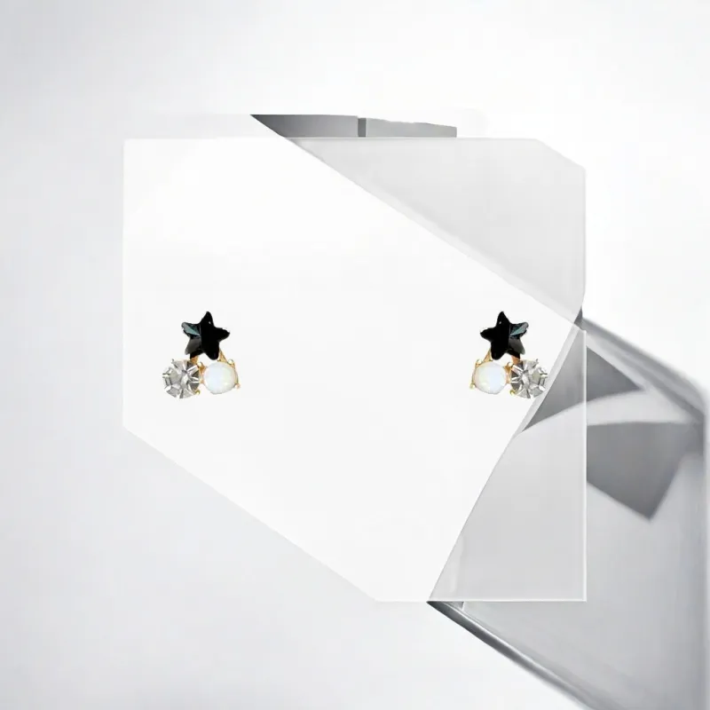 May10th S925 Silver Stud Earrings Women's-2