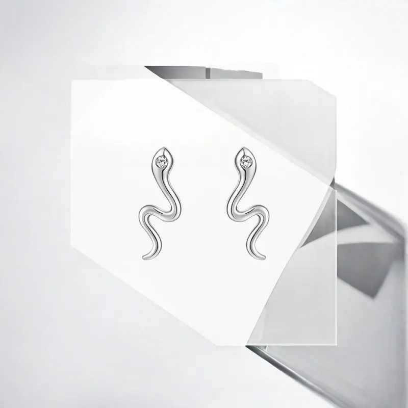 May10th S925 Silver Stud Stud Earrings Women's-4