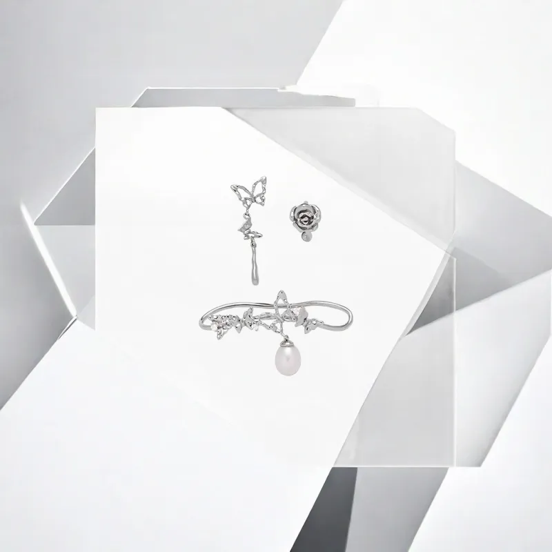 May10th Alloy Clip On Earrings Women's-4