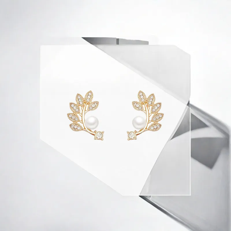 May10th S925 Silver Stud Stud Earrings Women's-1