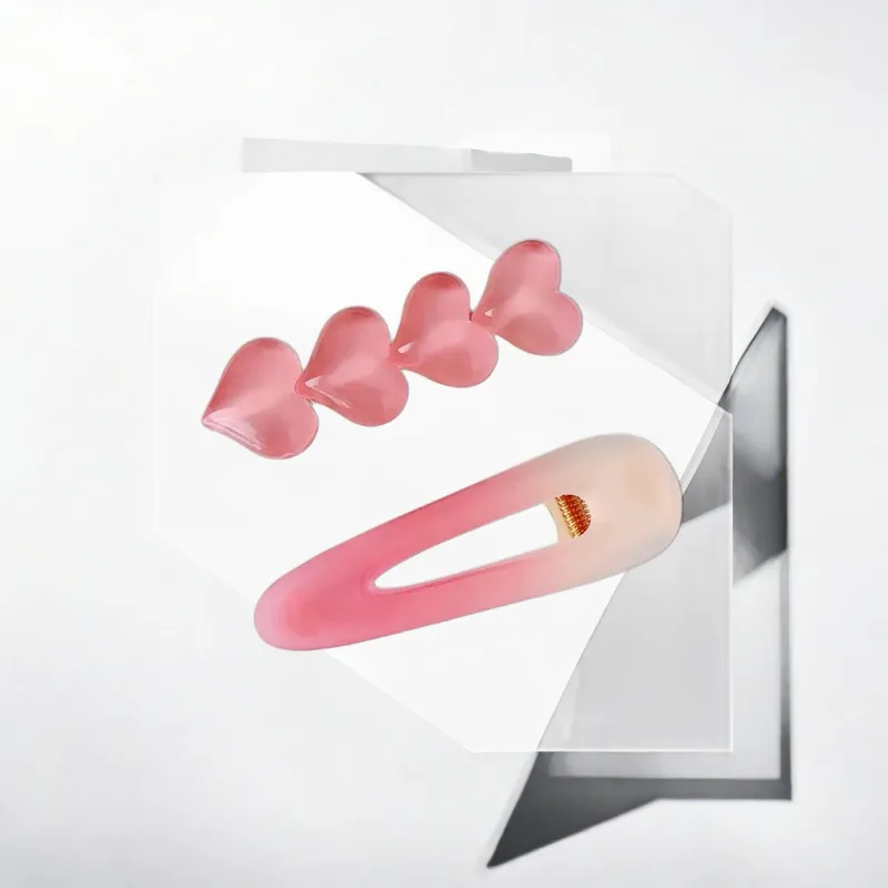 May10th Resin Hair Clips Women's-4