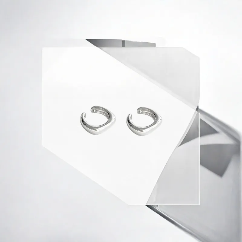 May10th Alloy Clip On Earrings Unisex-7