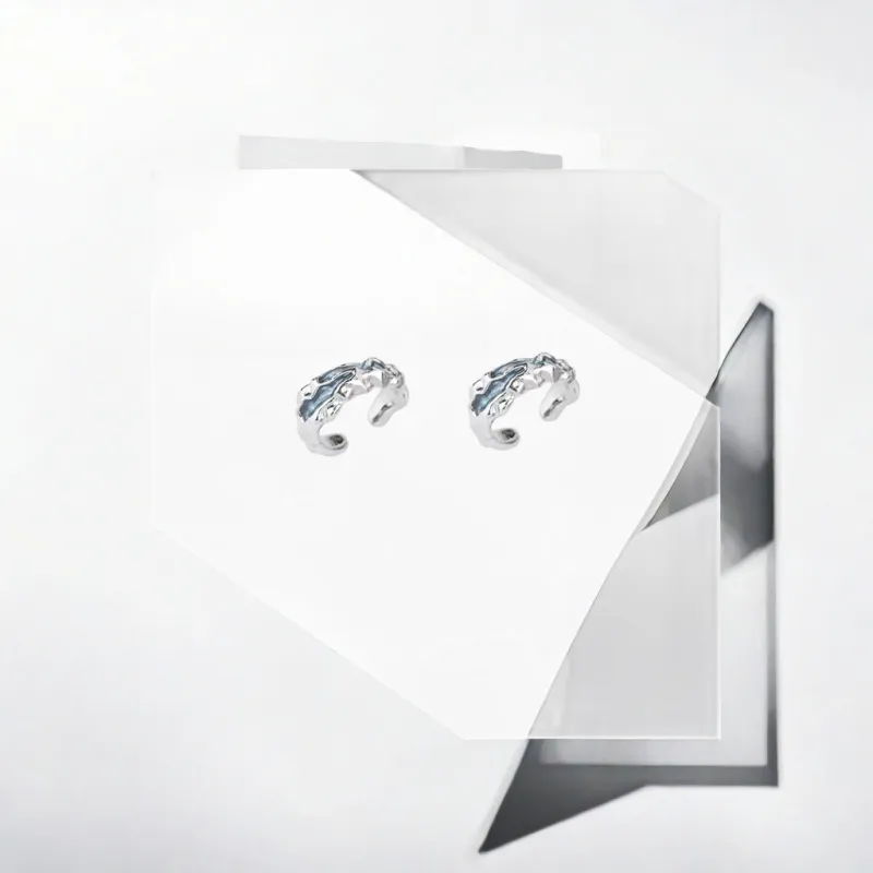 May10th Alloy Clip On Earrings Unisex-9
