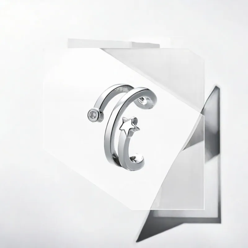 May10th Alloy Clip On Earrings Unisex-9