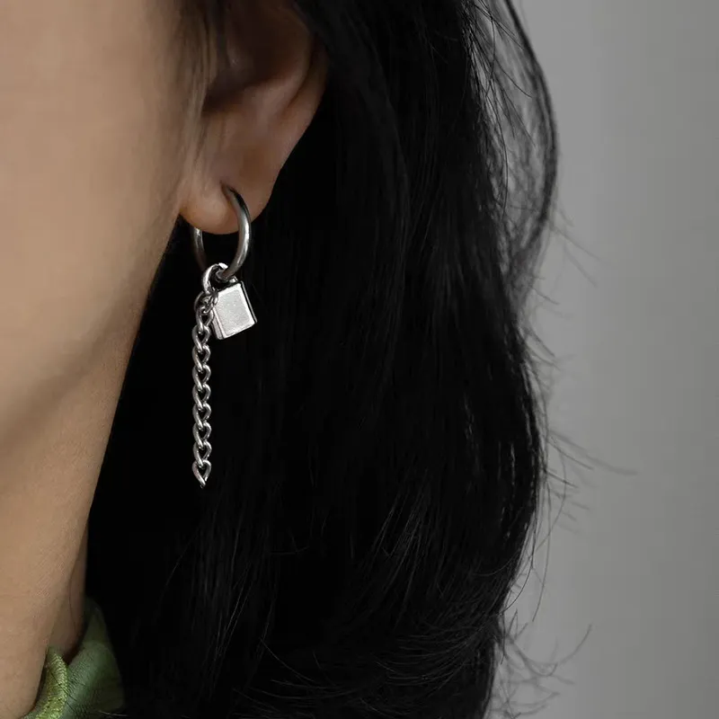 May10th Titanium Steel Earrings Women's-6