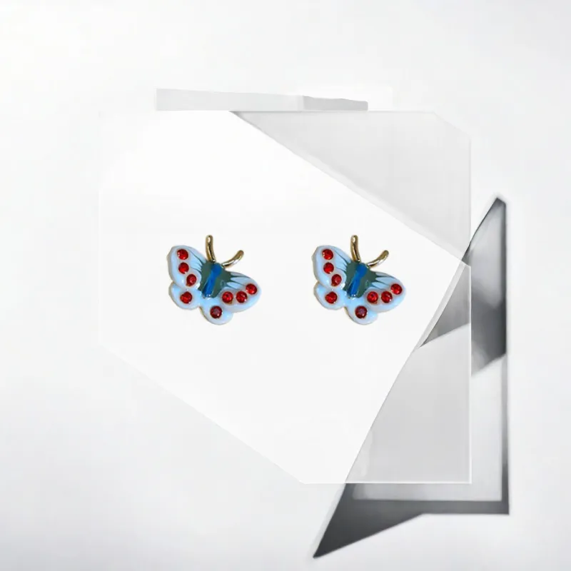 ZWU Alloy Stud Earrings Women's-5