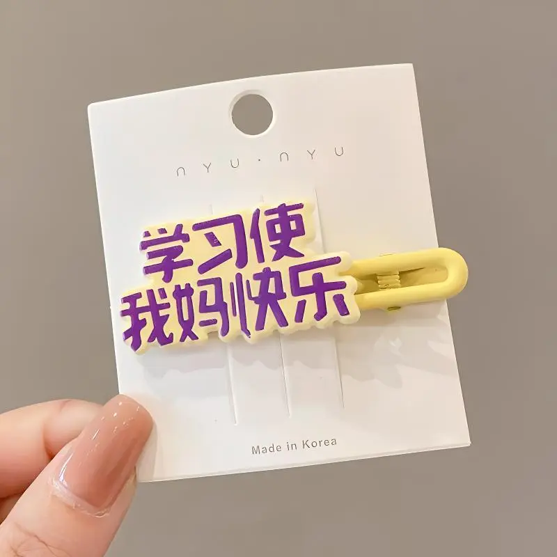 May10th Resin Hair Clips Women's-1