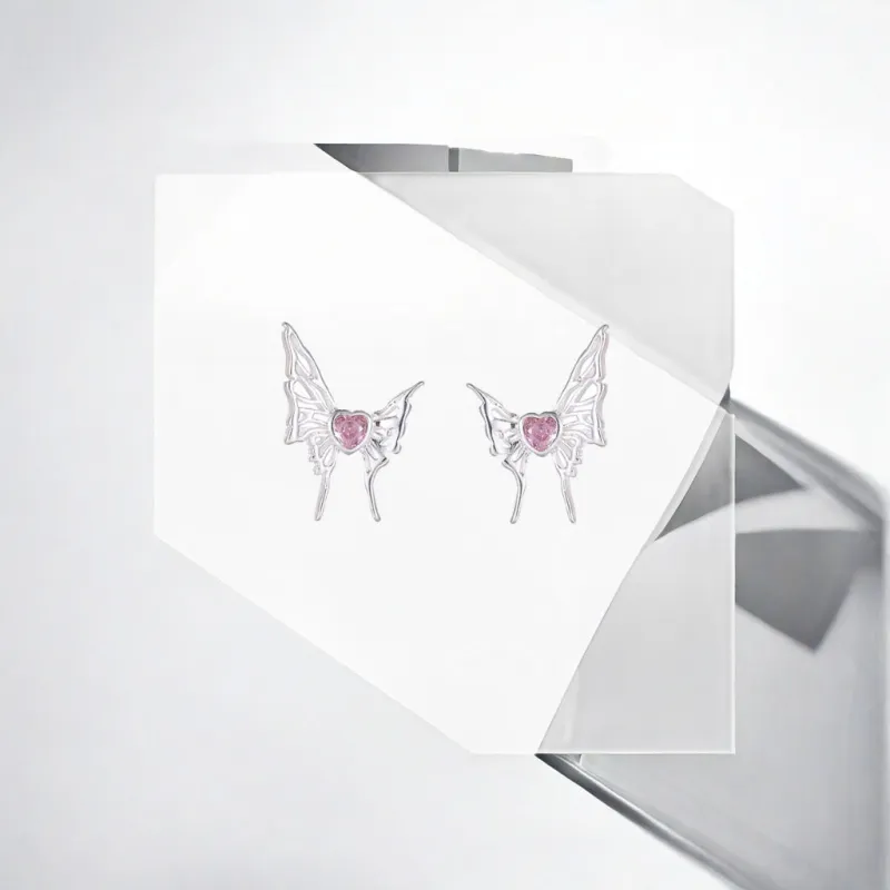 May10th S925 Sterling Silver Stud Stud Earrings Women's-3