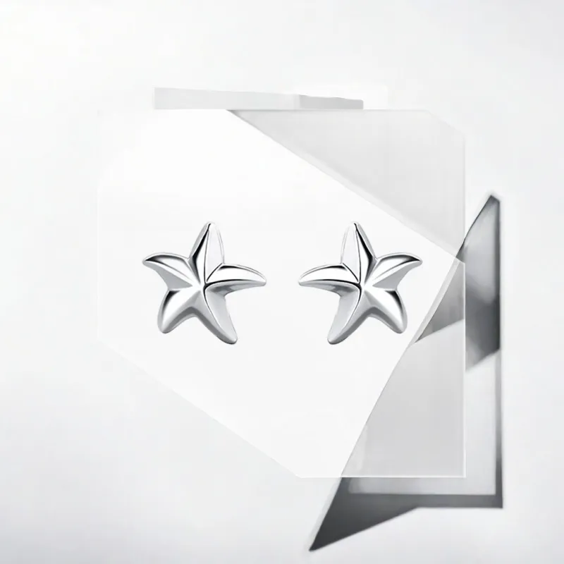 May10th S925 Silver Stud Stud Earrings Women's-4