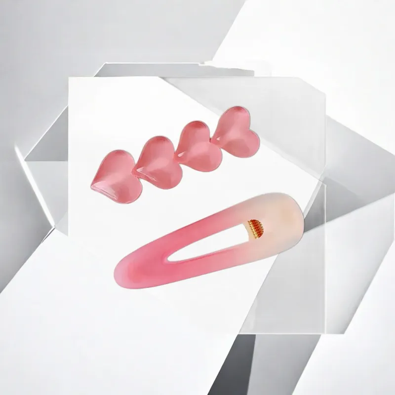 May10th Resin Hair Clips Women's-3