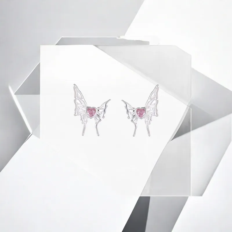 May10th S925 Sterling Silver Stud Stud Earrings Women's-2