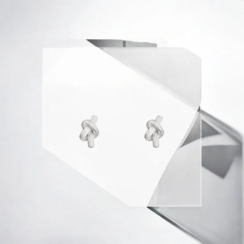 May10th S925 Silver Stud Stud Earrings Women's-2