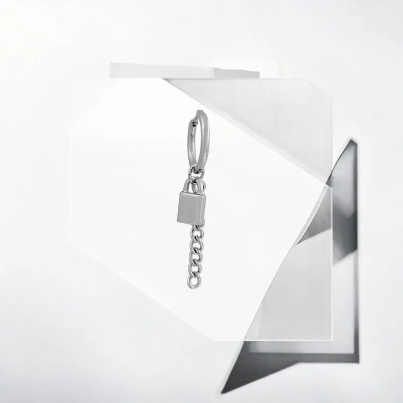 May10th Titanium Steel Earrings Women's-4