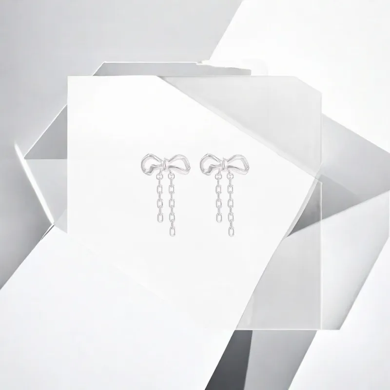 May10th S925 Silver Stud Stud Earrings Women's-3